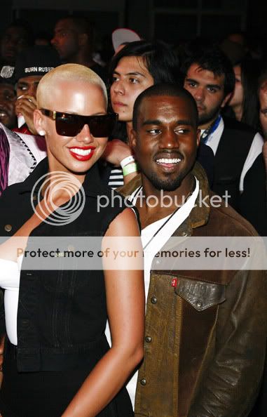 Amber Rose and Kanye Pictures, Images and Photos
