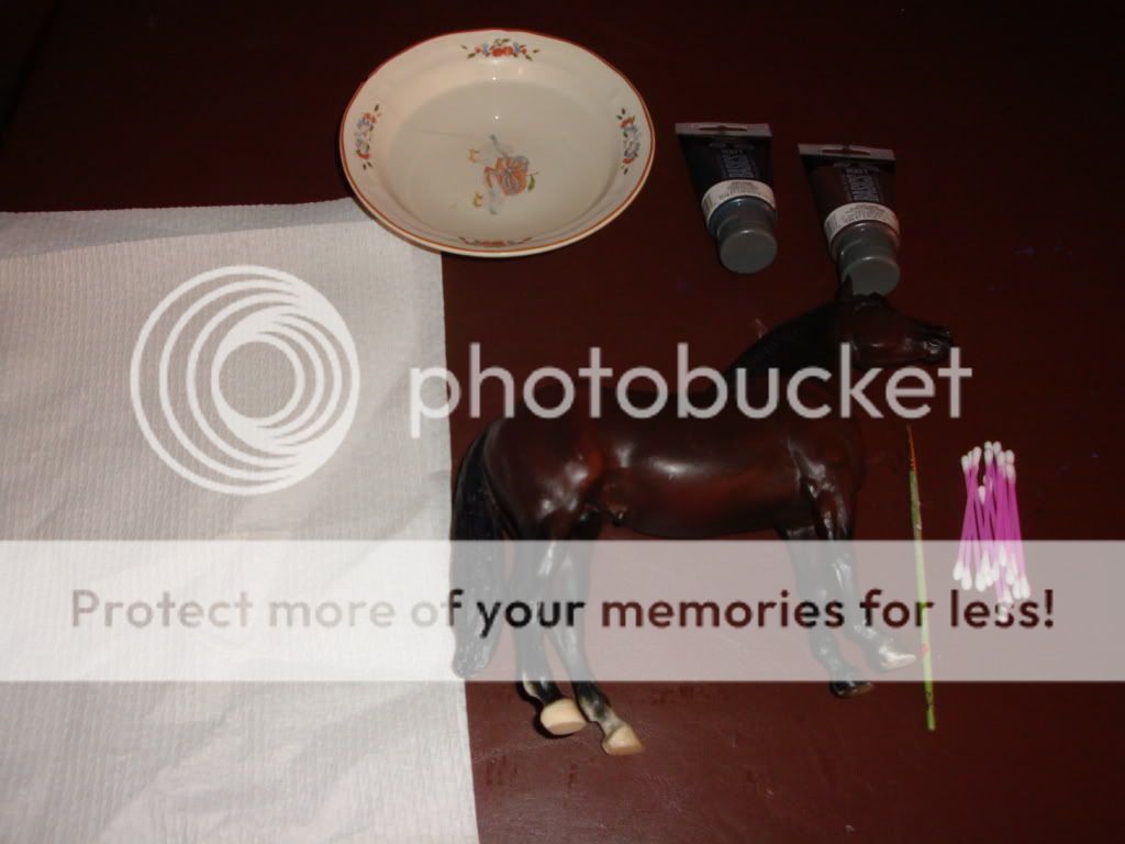 How To Breyer Horse RestorationTouchups on a Bay Horse Stable News